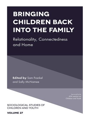 cover image of Sociological Studies of Children and Youth, Volume 27